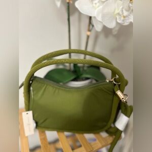 Chinese Laundry Olive Green Top-Handle Shoulder Bag